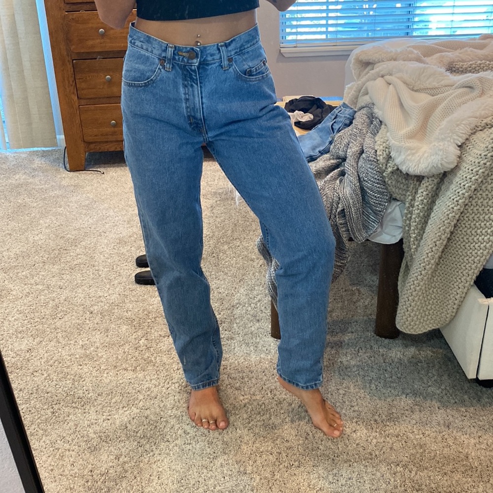 Merona timeless denim straight leg jeans